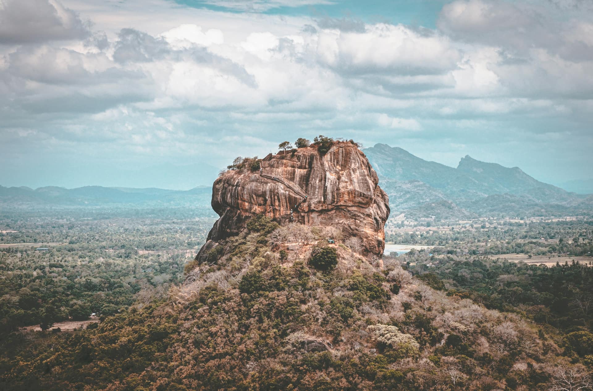 Sigiriya rock fortress and Cultural Triangle landscape, Sri Lanka
